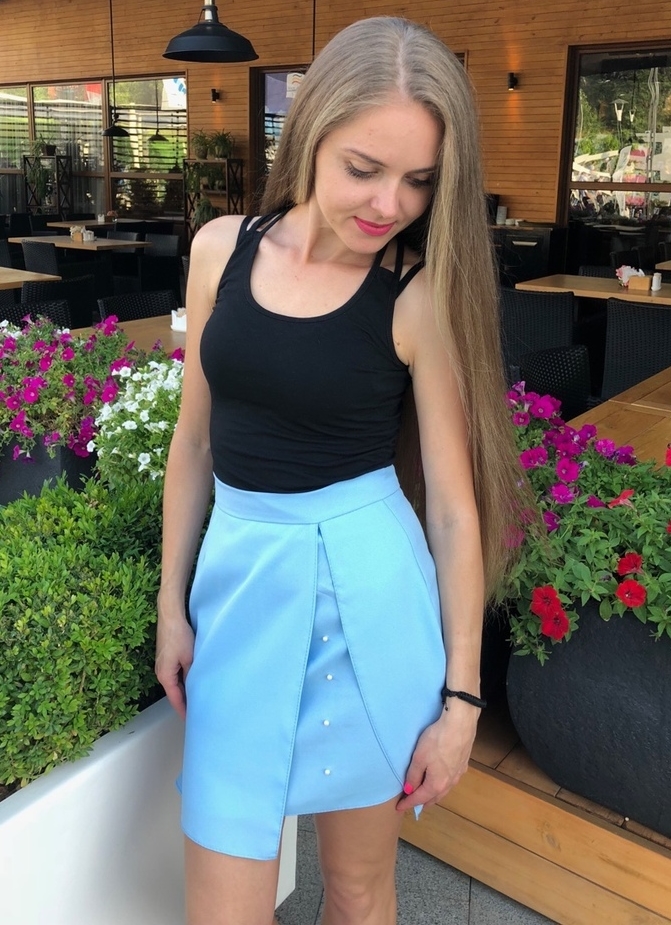 голубые юбки